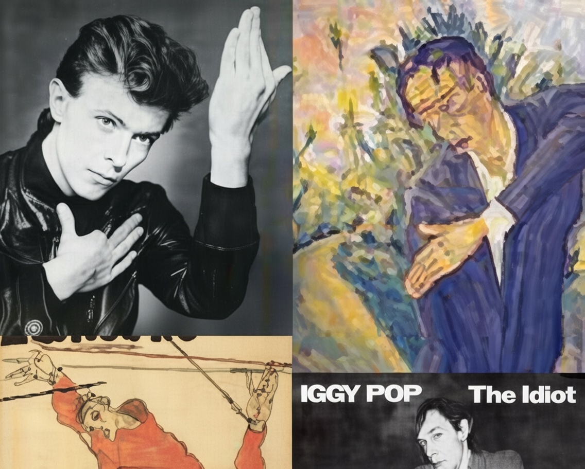 David Bowie e Iggy Pop en Berlín 1977: El cuadro que definió el Post Punk