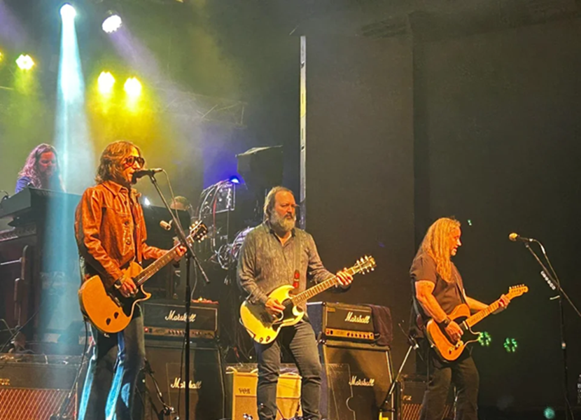 Blackberry Smoke brilla en su debut argentino con un espectáculo Ardiente de rock sureño