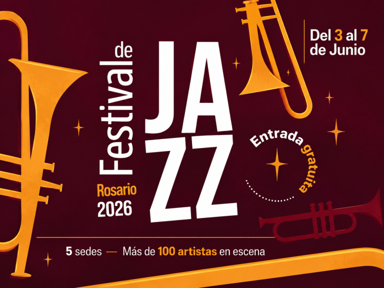 Festival de Jazz de Rosario 2026: cinco días, más de 100 músicos y entrada gratuita