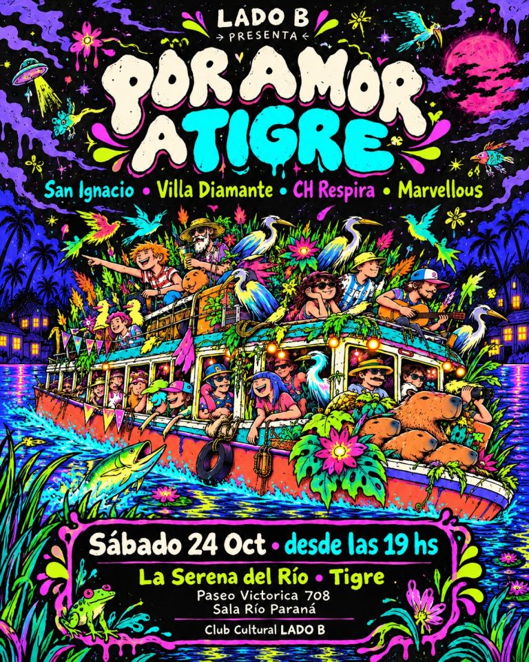 LADO B Club Cultural debuta en Tigre con pintura y arte callejero