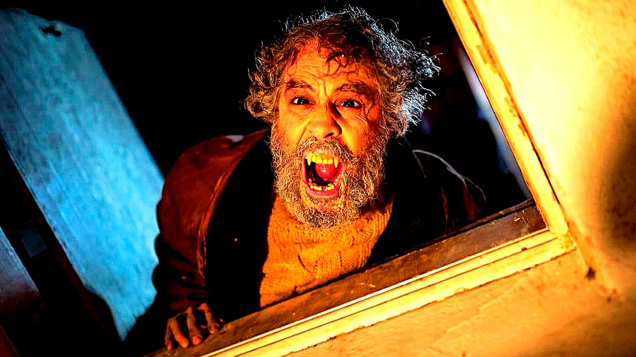 Germán Palacios en Sangre Vurdalak, en la noche de Halloween del OFFNI Cine Fest